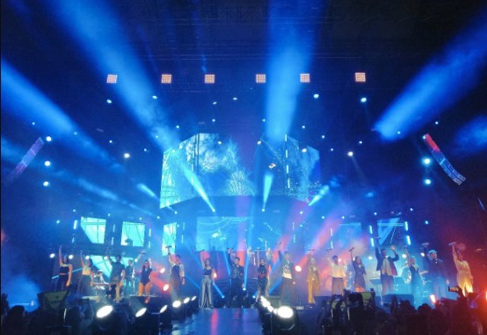 Concierto de Operación Triunfo 2018 en imagend e archivo