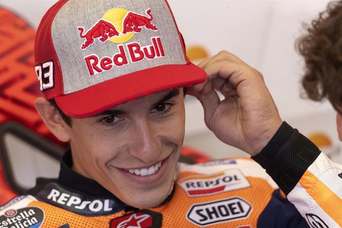 El piloto español de MotoGP Marc Márquez (Repsol Honda)