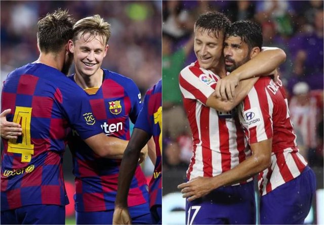 El FC Barcelona y el Atlético de Madrid