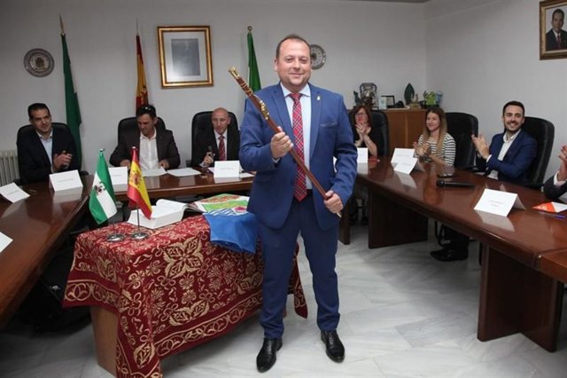 El alcalde de Cúllar Vega, Jorge Sánchez, en imagen de archivo