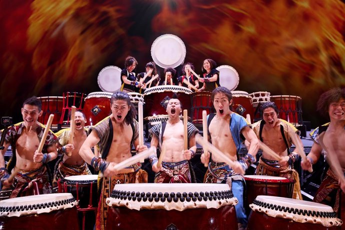 Np: El Grup De Percussió Yamato Porta Jhonetsu Passion A Sagunt A Escena