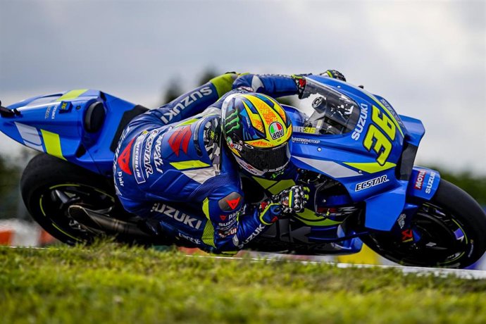 36 MIR Joan (Spa) Team Suzuki Ecstar, Suzuki, action during MotoGP race of the Monster Energy Grand Prix Czech Republic at Brno, from August 2nd to 4th, 2019 in Czech Republic - Photo Studio Milagro / DPPI