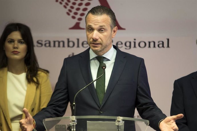 El portavoz 'popular' en el parlamento regional, Joaquín Segado