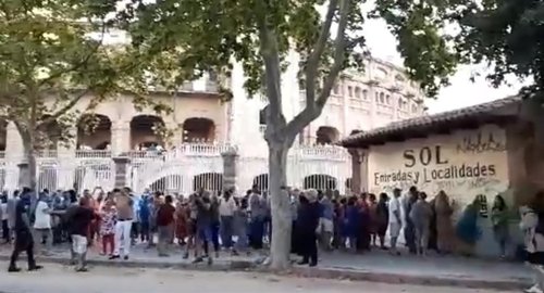 Corrida de toros de Palma en la que sonó el Cara al Sol