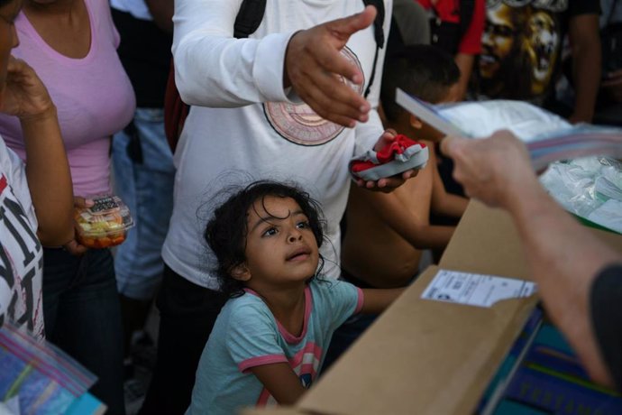 Inmigrantes hondureños en México