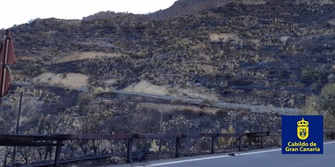 Incendiod de Artenara, Gran Canaria