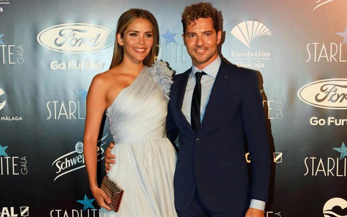 David Bisbal y Rosanna Zanetti en la Gala Starlite