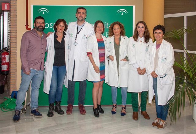 Equipo de profesionales del Hospital Virgen del Rocío