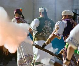 Imagen de archivo de un arcabucero en Caudete