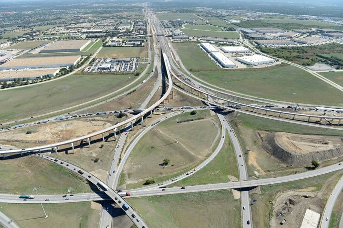 North Tarrant Express, una de las autopistas de Ferrovial en Texas