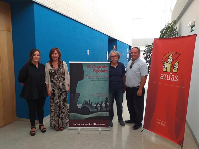 Presentación del concierto 'El Gigante Egoísta', en beneficio de ANFAS