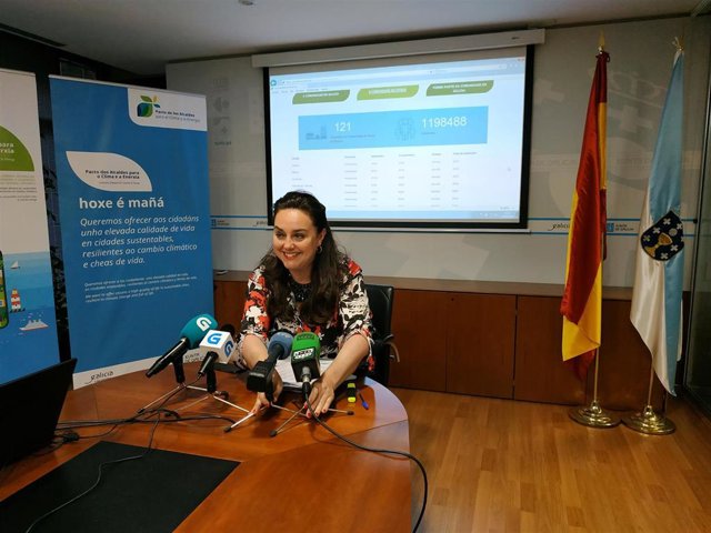 La directora xeral de Calidade Ambiental e Cambio Climático, María Cruz Ferreira.