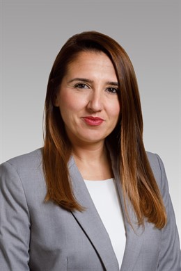 La jefa del Gabinete del consejero de Presidencia, Igualdad, Función Pública e Interior, Vera Villafranca Martínez