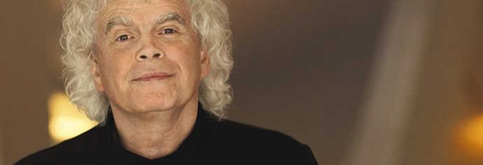 Sir Simon Rattle, director de la London Symphony Orquestra