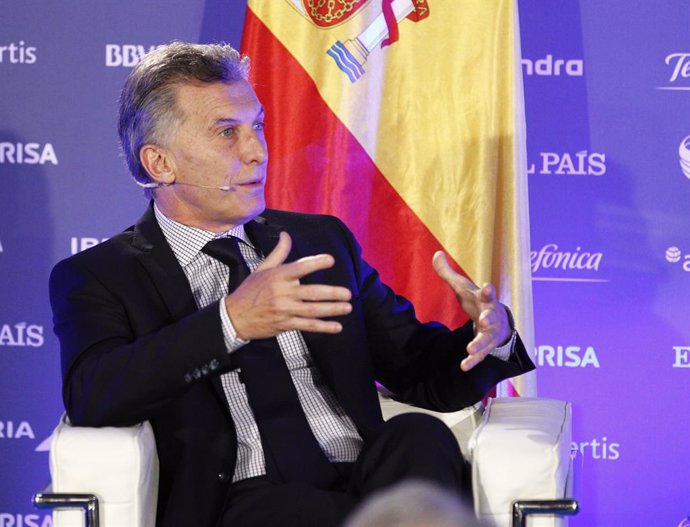 Mauricio Macri participa en el Foro de El País Invertir en Argentina