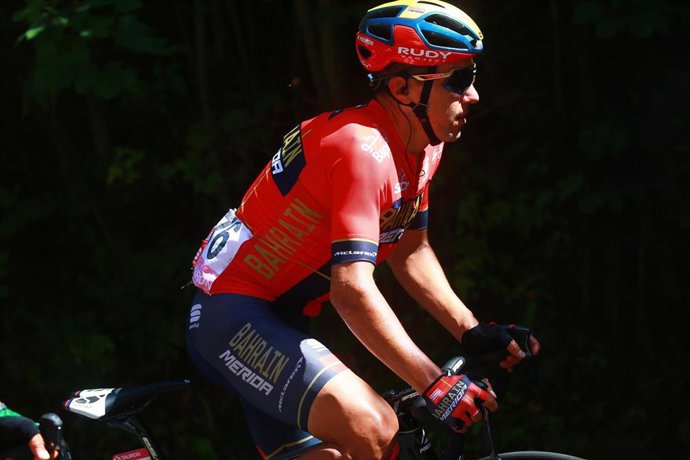 Domenico Pozzovivo con el Bahrain Merida
