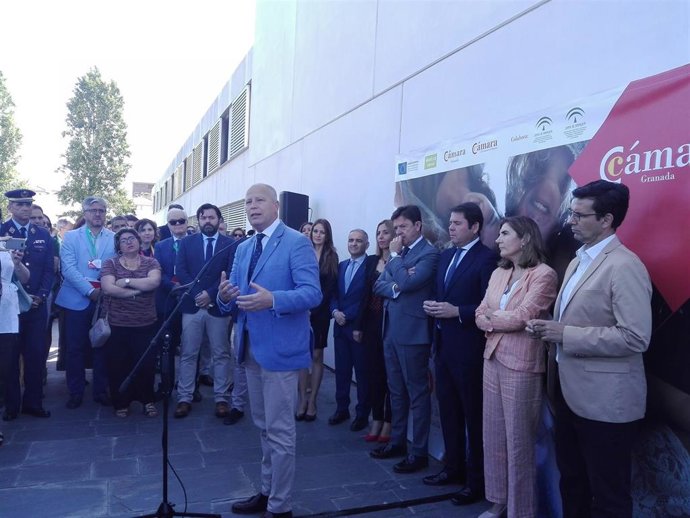 El consejero de Educación y Deporte de la Junta de Andalucía, Javier Imbroda, en Granada, en imagen de archivo