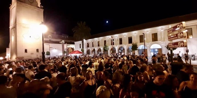 Noches en Blanco de Vélez-Málaga con múltiples espectadores
