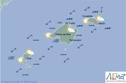 El tiempo en Baleares hoy, 13 de agosto de 2019.