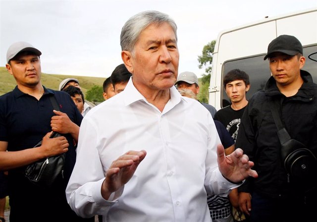 El expresidente Almazbek Atambayev