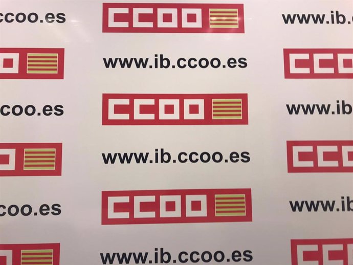 Logo de CCOO en Baleares.