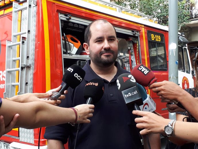 Héctor Carmona (Cap de la Unitat de Protecció Civil dels Bombers de Barcelona)