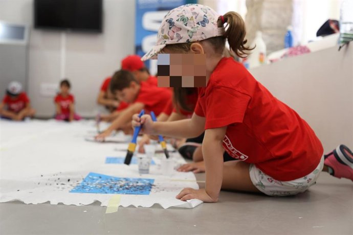 Comienza El VI Micro Campamento De La Ludoteca De Verano, En Mequinenza (Zaragoza).