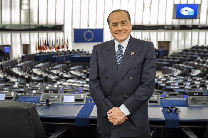 Silvio Berlusconi en el Parlamento Europeo