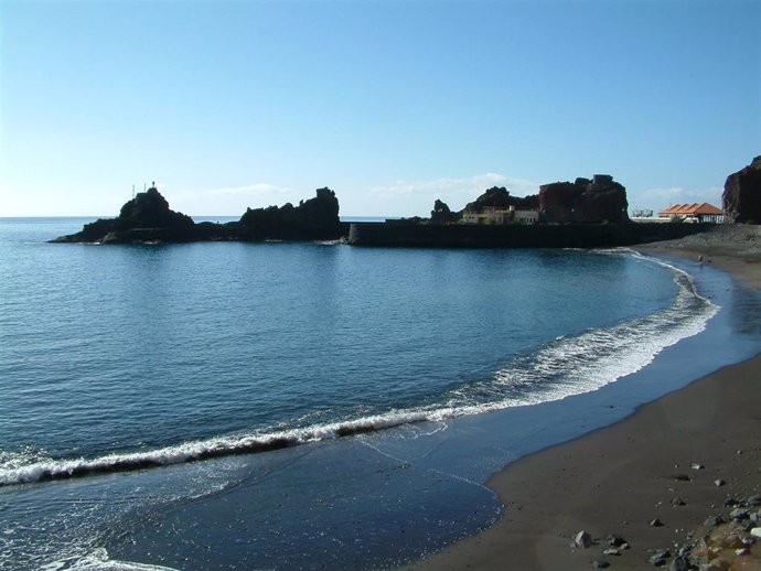 Playa en La Gomera