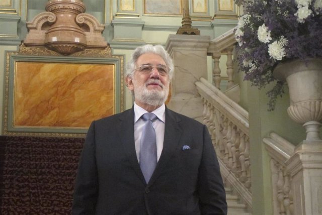 El tenor Plácido Domingo 