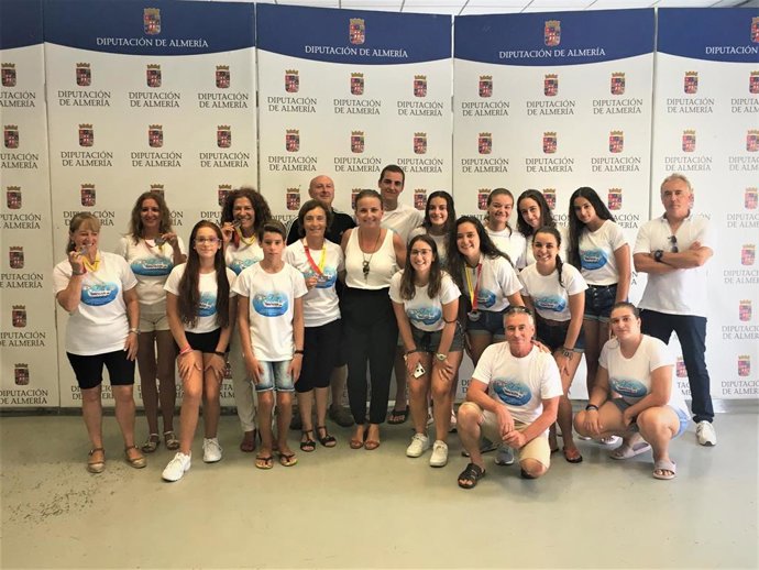 Los Troncos son recibidos en la Diputación Provincial