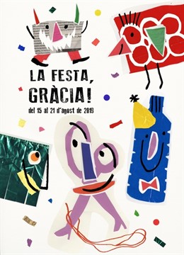 Cartel de la Festa Major de Grcia de 2019