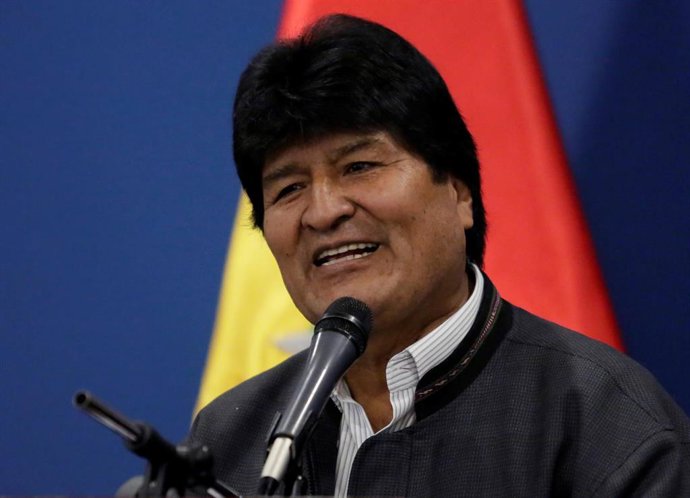 El presidente de Bolivia, Evo Morales