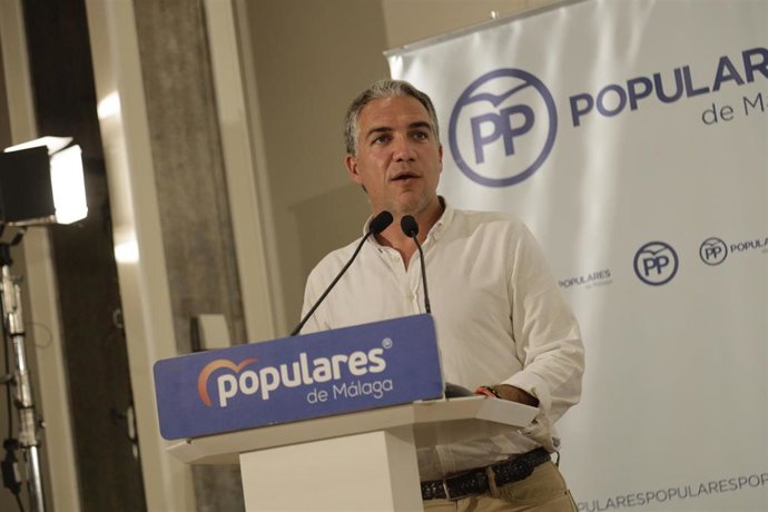 El presidente del PP-A, Elías Bendodo