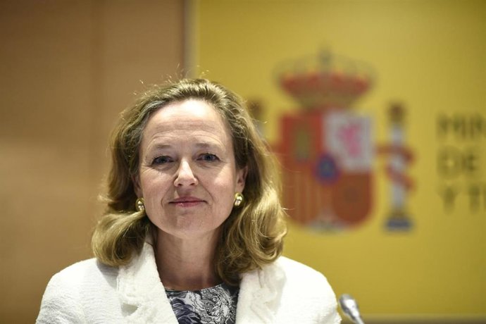 La ministra de Economía y Empresa en funciones, Nadia Calviño