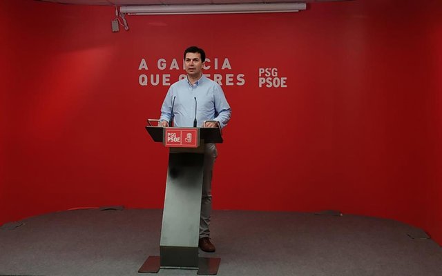 Gonzalo Caballero durante la rueda de prensa.