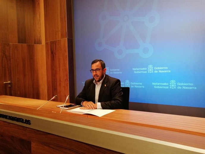 Javier Remírez, vicepresidente y consejero de Presidencia, Igualdad, Función Pública e Interior del Gobierno de Navarra