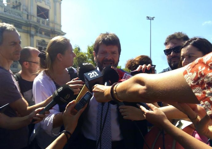 El teniente de alcalde de Seguridad, Albert Batlle