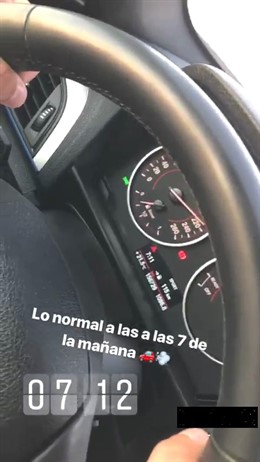 Guardia Civil identifica y denuncia al conductor que se grabó circulando a 210 km/h y lo difundió en redes