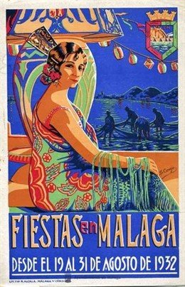 Programa oficial de las Fiestas, del 19 al 31 de agosto, año 1932