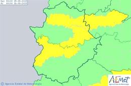 Avisos por altas temperaturas para Extremadura