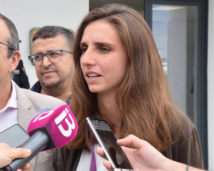 La diputada per Balears d'Unides Podem al Congrés dels Diputats, Lucía Muñoz.