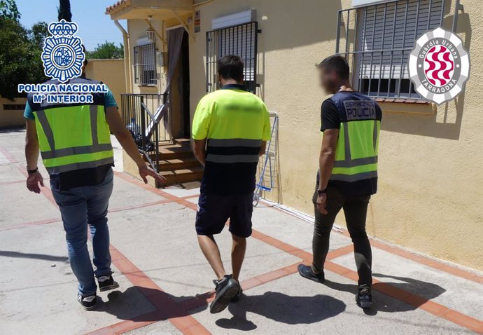 Detenció de la Policia Nacional a Tarragona per trnsit de marihuana.
