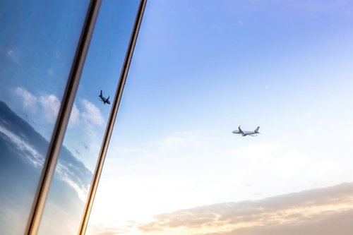 Tráfico aéreo en Barcelona