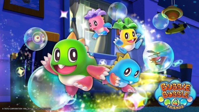 Bubble Bobble 4 Friends revivirá los dragones arcade el próximo 19 de noviembre 
