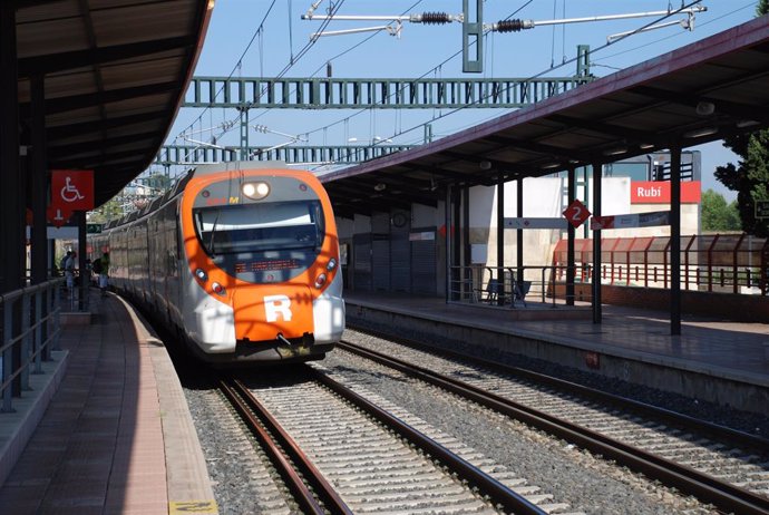 Un tren de Renfe. 