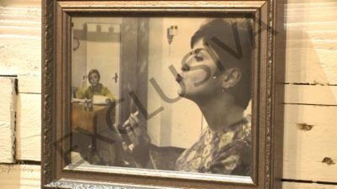 Lina Morgan siempre presente en su barrio de la Latina