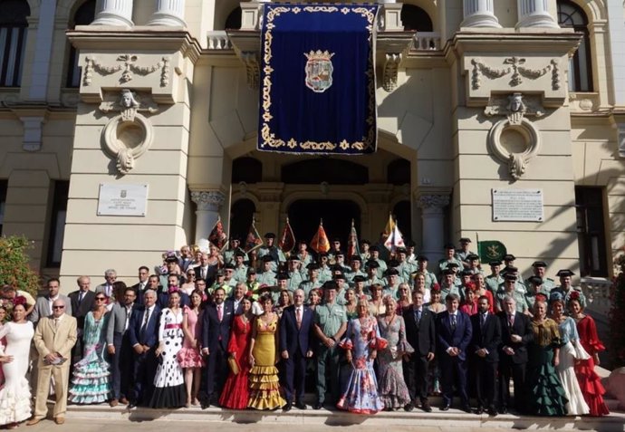 La Guardia Civil, abanderada de la Feria de Málaga 2019.