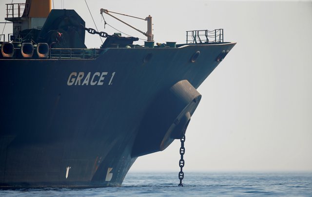 El petrolero iraní Grace 1 apresado por Gibraltar
