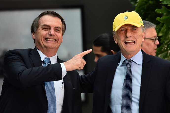 Bolsonaro y Macri